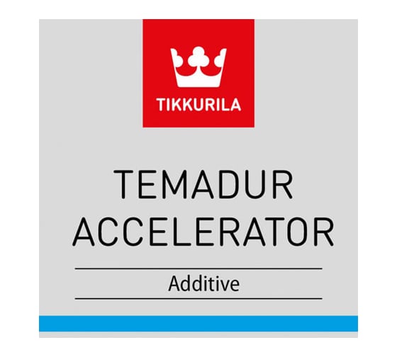 Добавка для ускорения отверждения TIKKURILA INDUSTRIAL ТЕМАДУР Акселератор 1 л 99007460010
