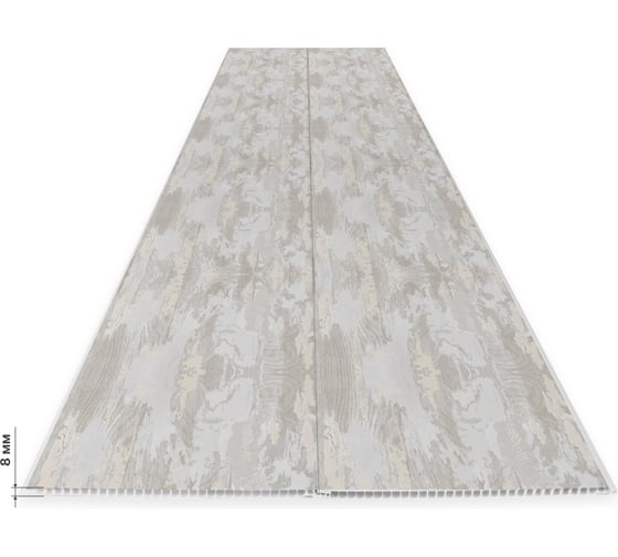 Панель ПВХ STELLA Геба 655 2,7*0,25 Light ЦБ-00015682 1