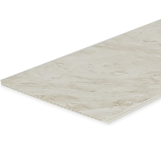 Панель STELLA ПВХ Мрамор Корсика Stella Slim 5мм Light (15) ЦБ-00015270