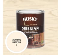Масло для дерева HUSKY SIBERIAN № 2, 0,9л*6 37013