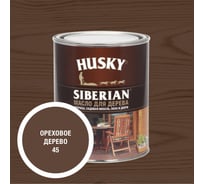 Масло для дерева HUSKY SIBERIAN № 45, 0,9л*6 37271