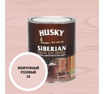 Масло для дерева HUSKY SIBERIAN № 34, 0,9л*6 37205