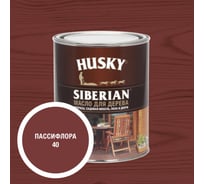 Масло для дерева HUSKY SIBERIAN № 40, 0,9л*6 37241