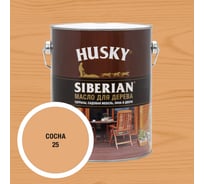Масло для дерева HUSKY SIBERIAN цвет Сосна 2,7л 37152