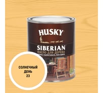 Масло для дерева HUSKY SIBERIAN № 23, 0,9л*6 37139