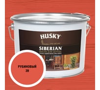 Масло для дерева HUSKY SIBERIAN цвет Рубиновый закат 9л 37237