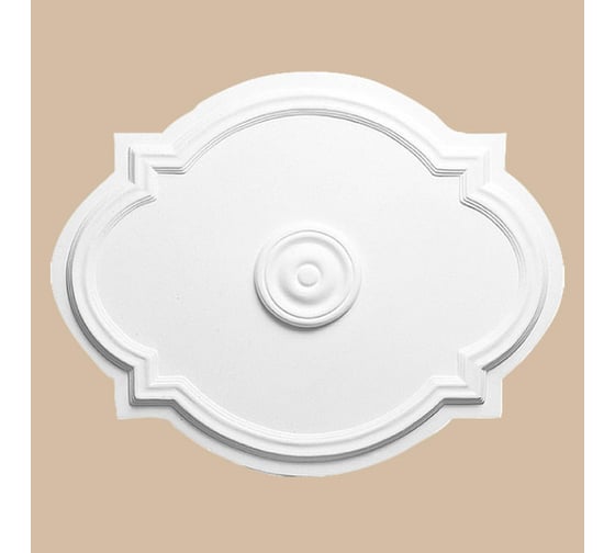 Потолочная розетка DECOMASTER 550х440 мм, h=31 мм DR 1
