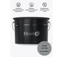 Краска для дерева Elcon Bio Paint серый RAL 7042 9 л 00-00751293