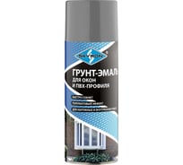 Грунт-эмаль полуматовая SKYRON (серая RAL 7040) для окон и ПВХ-профиля SR-50304