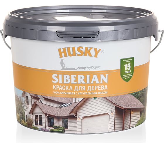 Краска для дерева HUSKY SIBERIAN 2685, 2.7л, база С 38266