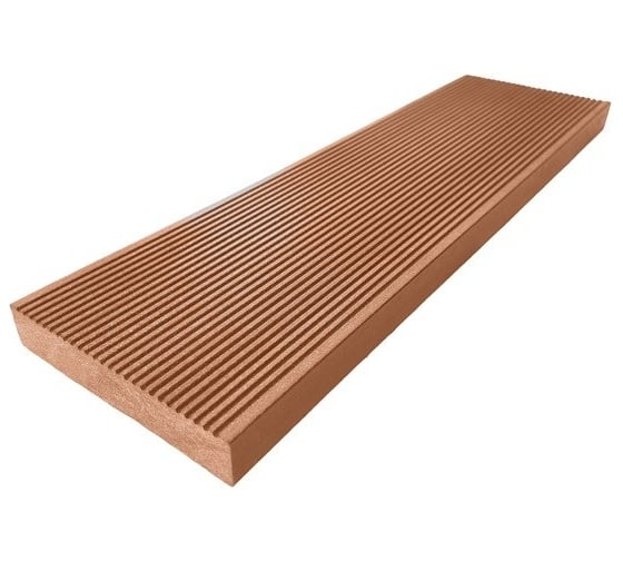 Террасная доска полнотелая MasterDeck орегон узкий вельвет/тиснение под дерево 2 шт 200323300