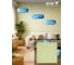 Комплект самоклеящихся термоизоляционных панелей LAKO DECOR, 10 шт., 50x50 см, толщина 2,5 мм, Зеленый LKD-YM-17-KO 5