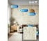 Комплект самоклеящихся термоизоляционных панелей LAKO DECOR, 10 шт., 50x50 см, толщина 2,5 мм, Бежевый мрамор LKD-582-1-KO 6