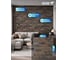 Комплект самоклеящихся термоизоляционных панелей LAKO DECOR, 10 шт., 50x50 см, толщина 2,5 мм, Кирпичная кладка 27 LKD-08-004-KO 5