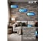 Комплект самоклеящихся термоизоляционных панелей LAKO DECOR, 10 шт., 50x50 см, толщина 2,5 мм, Кирпичная кладка 28 LKD-08-005-KO 5