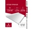 Комплект отливов простых Grand Line 250 0,45 PE-f RAL 9003 1,25м (3шт) 792019 2