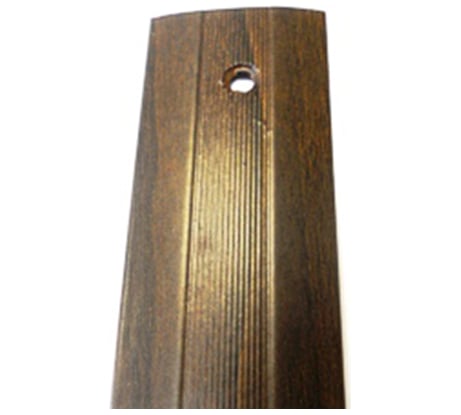 Порог Латунина АЛ-125-С 0.9 м, орех темный П804