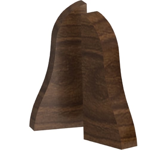 Заглушка правая+левая ООО Гранд Пак 52 Дуб Мореный, 100шт 572967