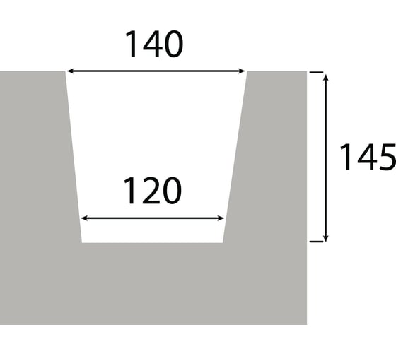 Балка Cosca Decor Рустик 190x170 мм, орех медовый, 2 м СПБ030425