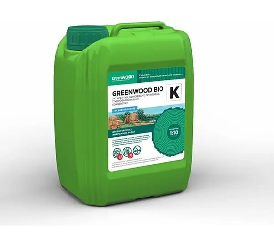 Антисептик ГринЛаб GREENWOOD BIO-K концентрат GWB-KK/05