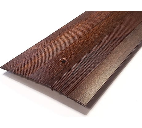 Порог Латунина АЛ-492 80 мм, 0.9 м, орех темный П815