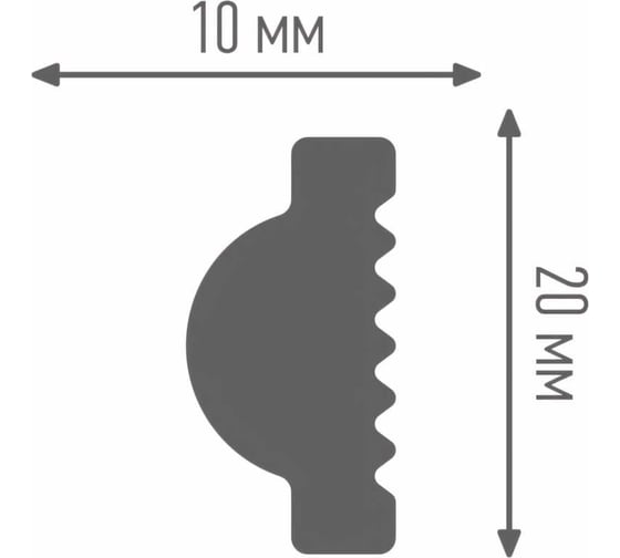 Молдинг ПЛИНТЭКС M 20/10 24607173945673