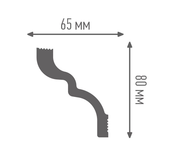 Плинтус ПЛИНТЭКС H 65/80 24607173945994