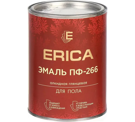 Эмаль ПРЕСТИЖ пф-266 erica светлый орех 0,8 кг 260844