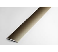 Порог прямой алюминиевый ЛУКА (35 мм, 0,9 м, анодированный, Бронза) УТ000005740