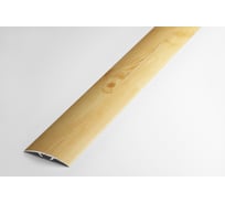 Порог прямой алюминиевый ЛУКА (35 мм, 0,9 м, декоративный, Сосна) 00000002021