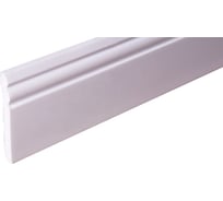 Плинтус Arbiton STIQ S0820W (белый; 2400x80x10 мм) 408473