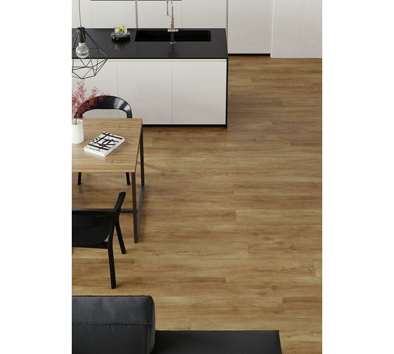 Плитка ПВХ Arbiton AMARON WOOD DESIGN click CA155 дуб Майн 449734