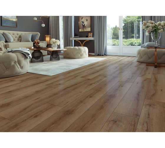 Плитка ПВХ Arbiton AMARON WOOD DESIGN click CA148 дуб Грантс 449727