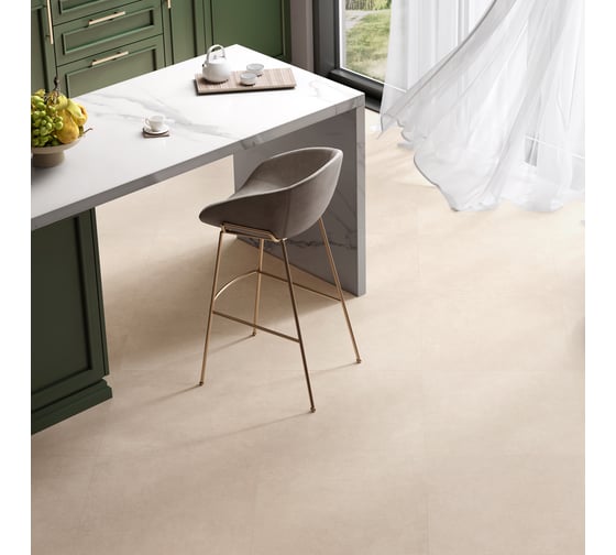 Керамогранит AlmaCeramica Alma Ceramica Бонд / Bond матовый 600х600х9, 1,8м2 (5шт в уп) бежевый GFU6060BND40R
