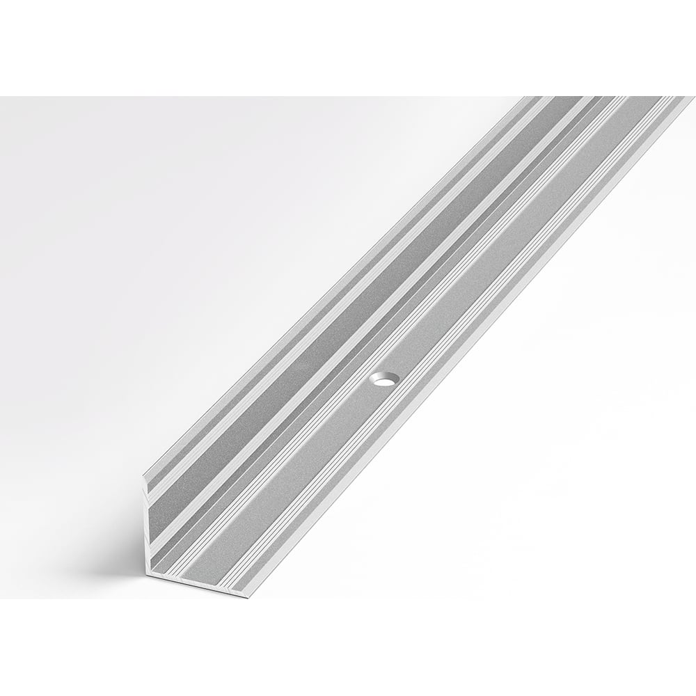  угловой внутренний алюминиевый ЛУКА (20x20 мм, 0,9 м, Серебро .