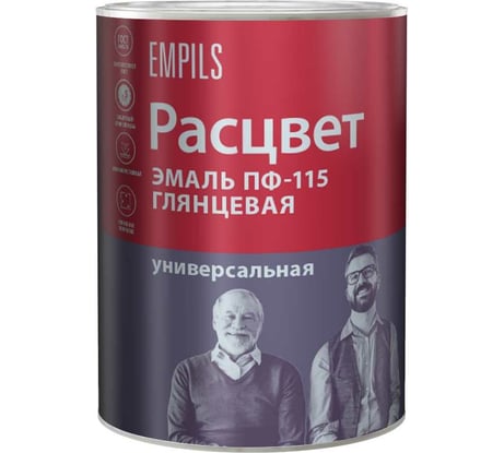 Эмаль Расцвет ПФ-115 ярко-желтая, 0.9 кг 10179