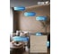 Мягкие реечные панели LAKO в комплекте 5 шт DECOR 600-600 мм, Бежевый LKD-RE-6060-DIAGON-W006-KO 11