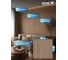 Мягкие реечные панели LAKO в комплекте 5 шт DECOR 600-600 мм, Светло-Коричневый LKD-RE-6060-DIAGON-W005-KO 11