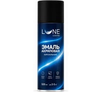 Эмаль акриловая аэрозольная универсальная Lune Coloree цвет черный глянцевый RAL 9005 520 мл BNP680
