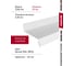 Комплект отливов простых Grand Line 50 0,45 ПЭ-п RAL 9003 1,25м, 3шт 791960 8