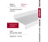 Комплект отливов простых Grand Line 70 0,45 ПЭ-п RAL 9003 1,25м, 5шт 791968 8