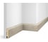 Плинтус COSCA DECOR ЕP07 NanoFlex дуб Сноу, 80x16x2400 мм, МДФ СПБ080941 1