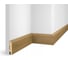 Плинтус COSCA DECOR ЕP07 NanoFlex дуб Венский, 80x16x2400 мм, МДФ СПБ082721 1