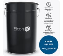 Краска для бетона для наружных работ Elcon BT синий, (RAL 5005), 25 кг 00-00462273
