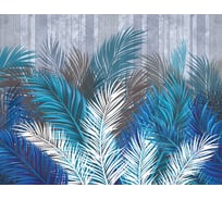 Бумажные бесшовные фотообои Verol Тропические листья 98_БФО_05210