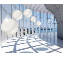 Бумажные бесшовные фотообои Verol Окно 3D 61-БФО_04731