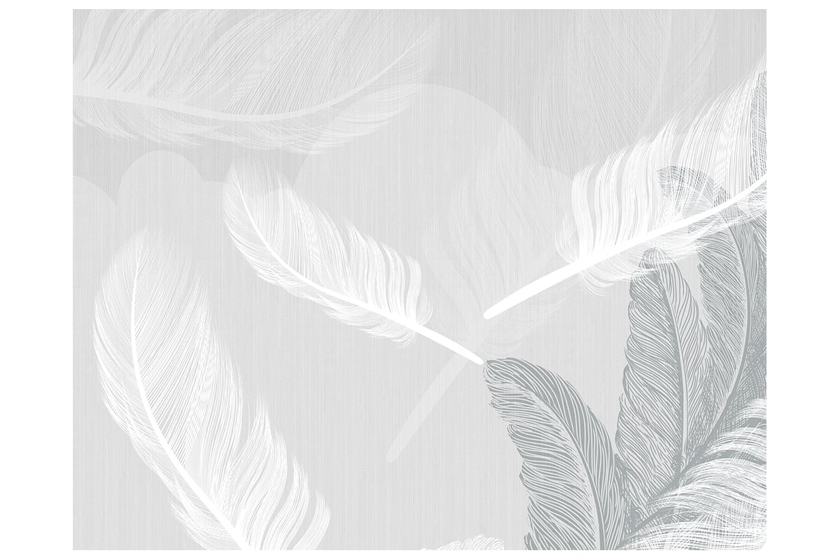 Бумажные бесшовные фотообои Verol Перья 63-БФО_03169 - выгодная цена ...