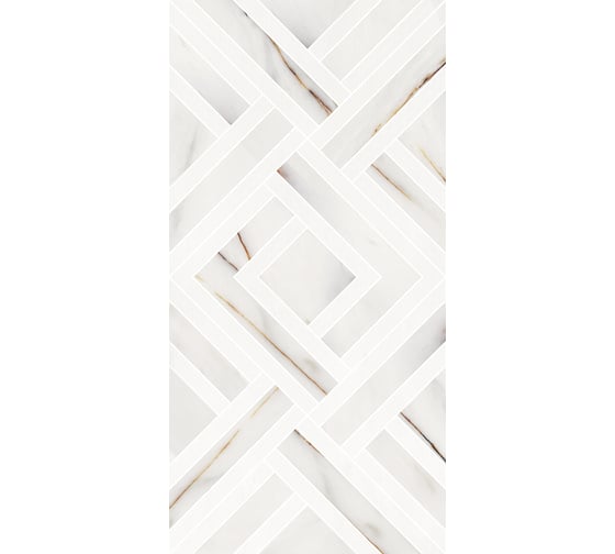 Плитка настенная AZORI ROSSO VENATO GEOMETRIA 31.5х63 (1,79 м2/9 шт) СК000043684