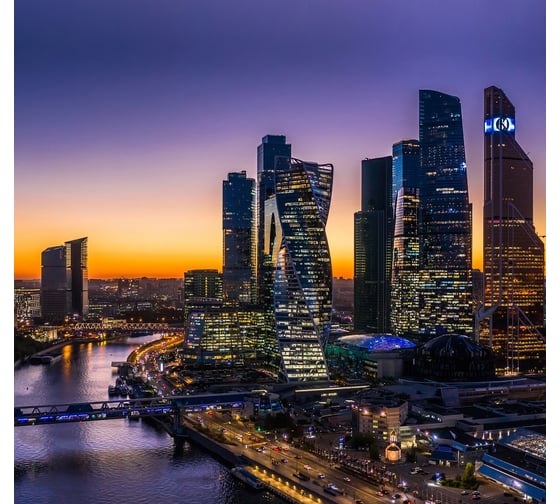 Фотообои PRIMAVERA Москва Сити PV-1011-P4