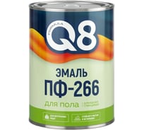 Эмаль для пола алкидная Formula Q8 ПФ-266, глянцевая, 2,6 кг, желто-коричневая 277330